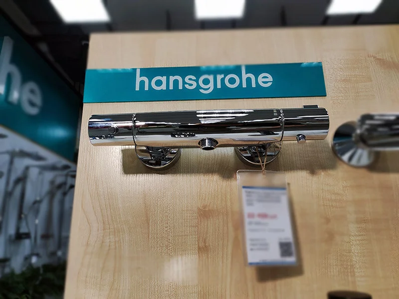 Смеситель для душа Hansgrohe Ecostat 13211000 термостатический (детальная фотография), с термостатом