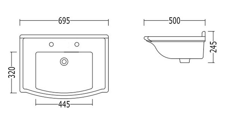Схема (детальная фотография), пристенные