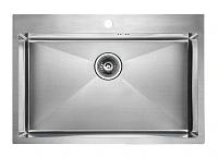 Мойка для кухни Paulmark Vast 75 см нержавеющая сталь