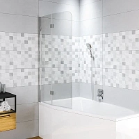 Шторка для ванны Riho Novik Z500 Delta GZT920089 90x150 см