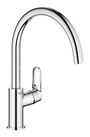 Смеситель для кухни Grohe BauFlow с высоким изливом хром