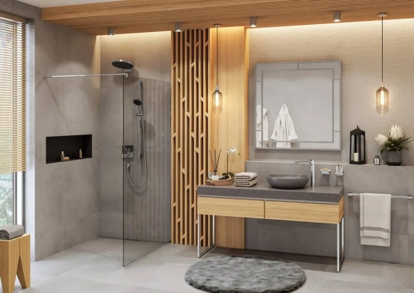 Верхний душ Hansgrohe Pulsify хром 24150000 (детальная фотография), в наличии