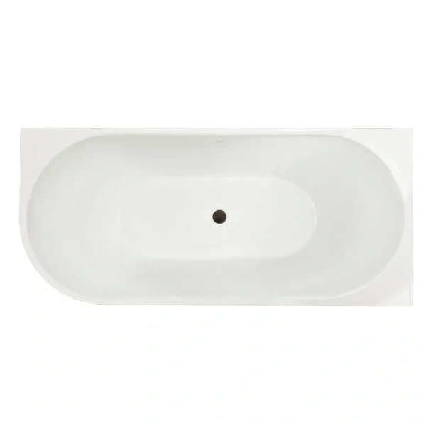 Ванна акриловая Royal Bath Riva RB610311L-BL/RB610311R-BL, 170 x 78 см, левая/правая, цвет белый (детальная фотография)