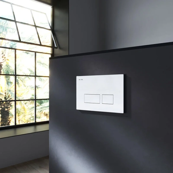 Унитаз с инсталляцией Am.Pm Inspire 2.0 с клавишей глянцевый хром и сиденьем микролифт  IS47051.50A1700 (детальная фотография) index_3