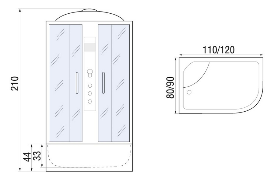Схема (детальная фотография), матовый профиль