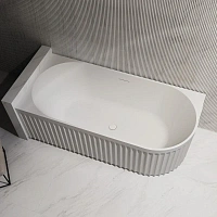 Ванна акриловая Abber 150x75 см правосторонняя