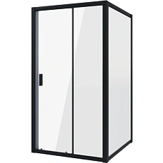 Душевой уголок Niagara Nova 130x100 см профиль черный