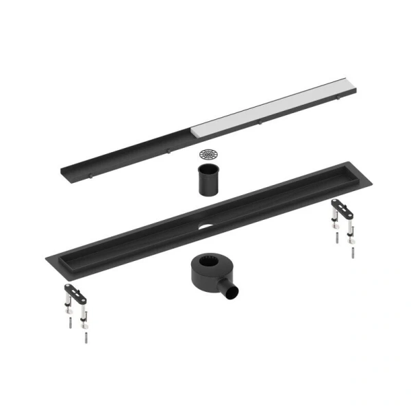 Душевой лоток Timo Drain Systems 60 см черный DS230206/03 (детальная фотография), душевой лоток