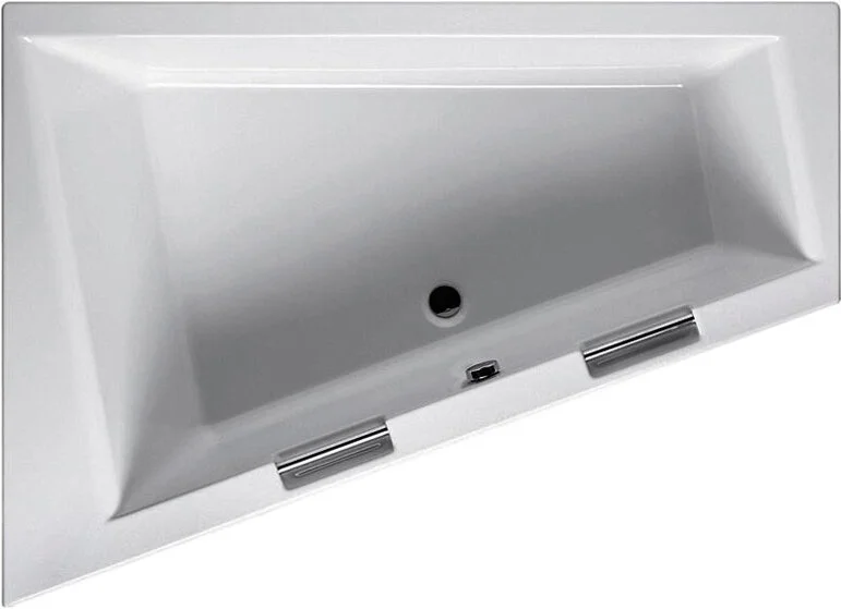 Ванна акриловая Riho Doppio 180х130 см левая B034001005 (детальная фотография), асимметричные