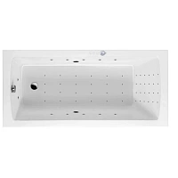 Ванна гидромассажная Excellent Aquaria Nano 170 x 75 см, белый/хром, WAEX.AQU17.NANO.CR