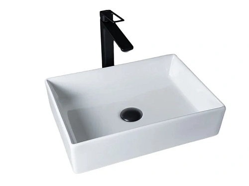 Раковина GID Geometrico N1204 45 см белая - фото 2