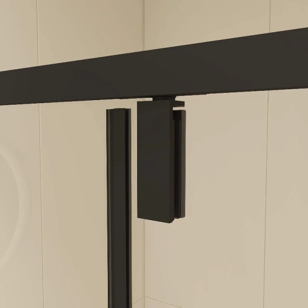 Душевой уголок RGW Classic CL-046B 100x90 см стекло прозрачное 350904609-14 (детальная фотография), черные