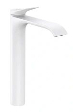 Смеситель для раковины Hansgrohe Vivenis белый матовый