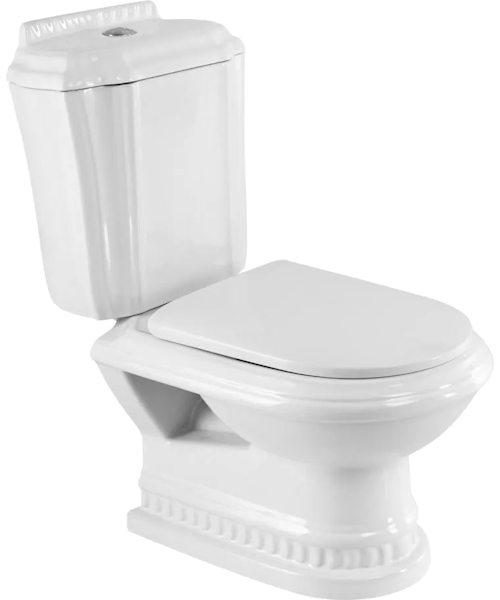 Унитаз компакт Cezares King Palace CZR-163-T горизонтальный выпуск (детальная фотография)