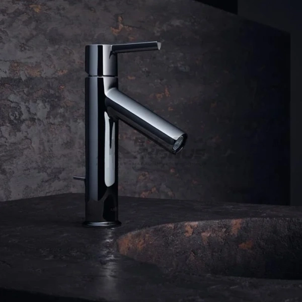 Смеситель для раковины Axor Starck хром 10001000 (детальная фотография), современные, hi-tech