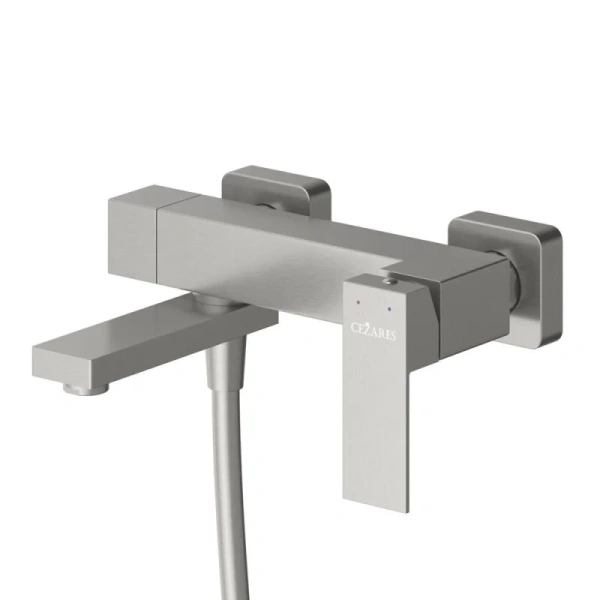 Смеситель для ванны Cezares Slider сатин SLIDER-VD-IN (детальная фотография), настенные