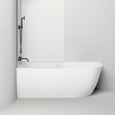 Ванна из искусственного камня Salini Sofia Corner L 170x85 см левая, покраска снаружи по RAL