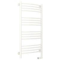 Полотенцесушитель электрический правый, цвет белый перемычка выгнутая Сунержа Богема 2.0 1000х500