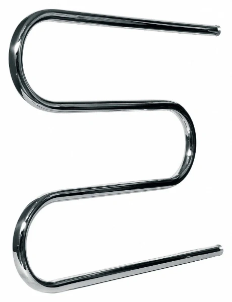 Полотенцесушитель водяной Ника Simple М 50/80 см без полочки (детальная фотография), хром, бронза