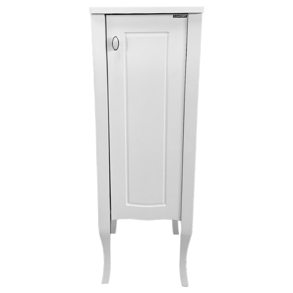 Шкаф-пенал напольный Comforty Павия 40 см белый глянец 00004148000CF (детальная фотография)