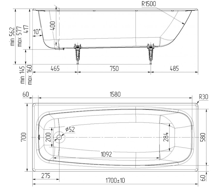 Схема (детальная фотография), чугунные