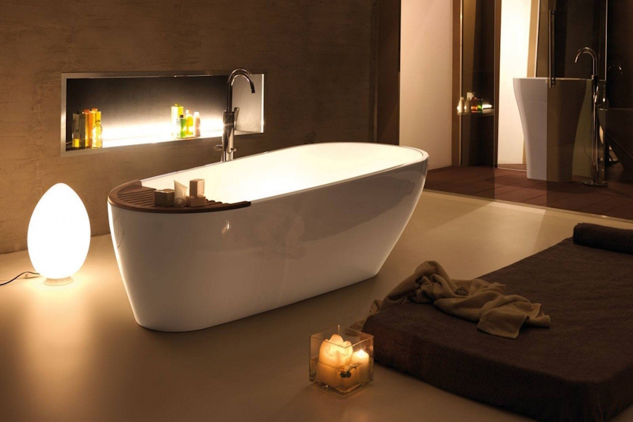 Ванна Kerasan Aquatech 170х80 3750 (детальная фотография), акриловые