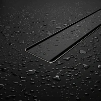 Душевой трап RGW SDR 60 см с черной решеткой