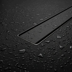 Душевой трап RGW SDR 60 см с черной решеткой