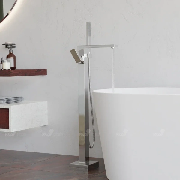 Смеситель для ванны RGW Shower Panels хром 511405350-01 (детальная фотография)