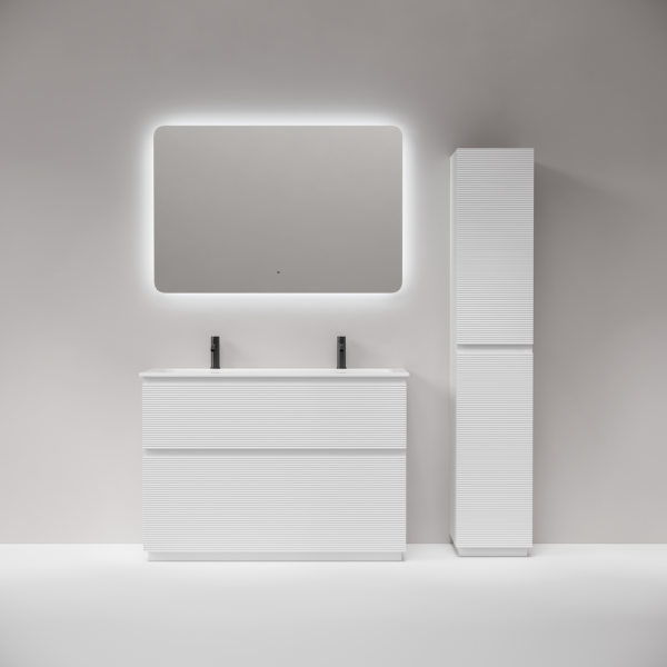Тумба под раковину напольная Sancos Folk Floor 120 см bianco FL120FW (детальная фотография), 120 см