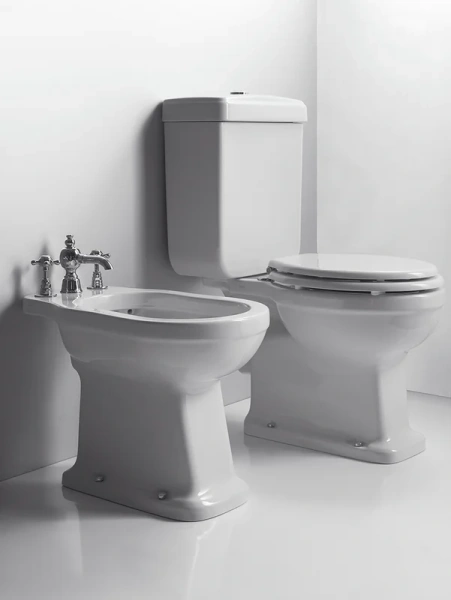 Унитаз под бачок, горизонтальный слив, цвет белый, Simas Londra LO 931 BI LO931BI (детальная фотография), напольные