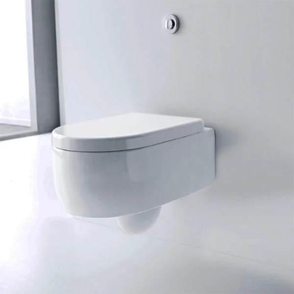 Унитаз подвесной Kerasan Flo 311501 с горизонтальным выпуском (детальная фотография)