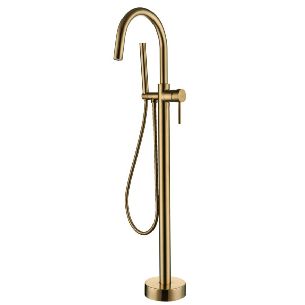 Смеситель для ванны Boheme Uno matt gold 469-MG (детальная фотография)