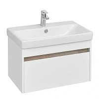 Тумба с раковиной подвесная Акватон Марти 70 см белая