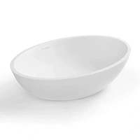 Раковина Montebianco Conca 48 см белая матовая