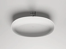 Ванна из искусственного камня Salini Alda Nuova 160x70 см белая глянцевая