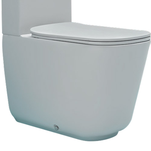 Чаша для унитаза-компакта Kerasan Tribeca белая 511701 (детальная фотография)