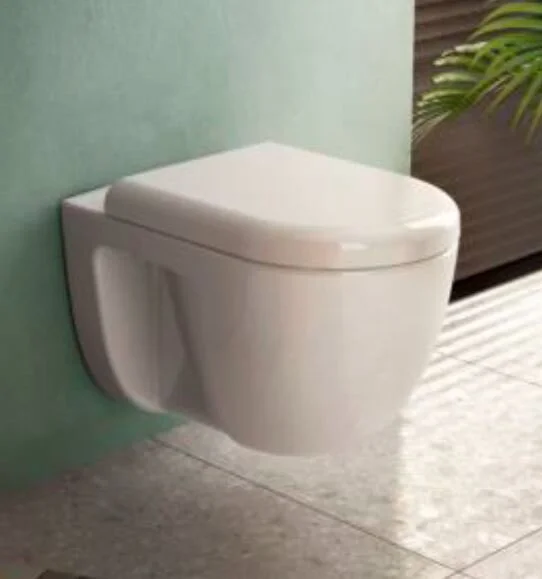 Инсталляция с унитазом VitrA Arkitekt 9005B003-7211 (детальная фотография), слив эконом-стандарт под две клавиши