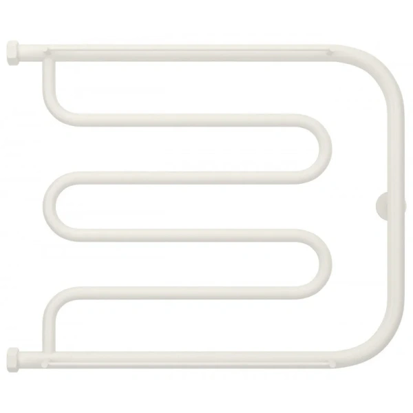 Полотенцесушитель водяной Сунержа Лира+ 65х50 см белый матовый 30-4012-5065 (детальная фотография), белыe