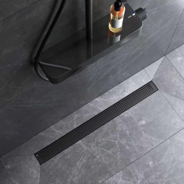 Душевой лоток Am.Pm MasterFlow 80 см черный матовый W01SC-P11-080-01BM (детальная фотография), душевой лоток index_1