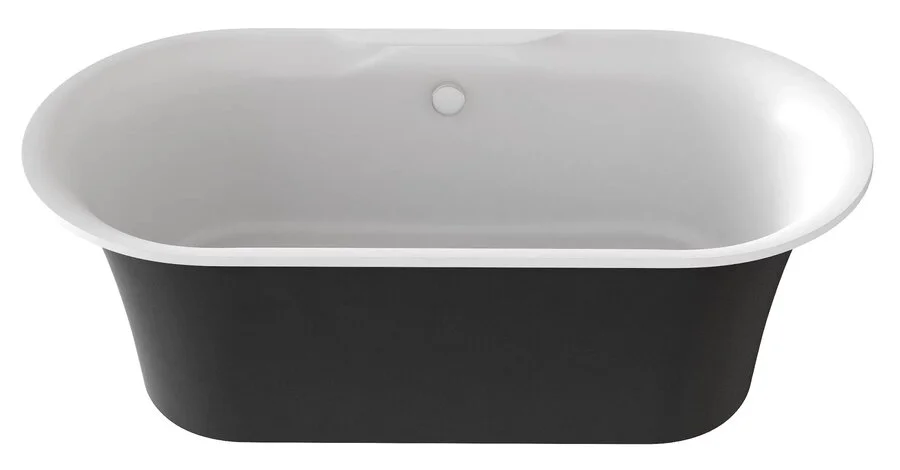 Ванна из искусственного камня Good Door Венеция 170 x 80 см, черный, ВА00005 (детальная фотография)