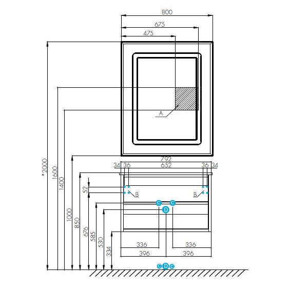 Схема (детальная фотография), белая