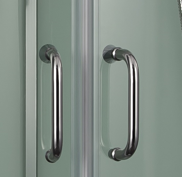 Душевая кабина  BandHours Andromeda B 170182101 (детальная фотография), угловые, без гидромассажа, c тропическим душем, с крышей, с сиденьем