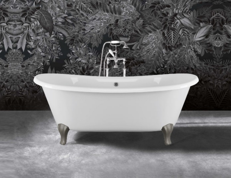 Ванна чугунная Devon & Devon Admiral 2MRADMIRAL 182х81 см ножки Deco (детальная фотография), чугунные