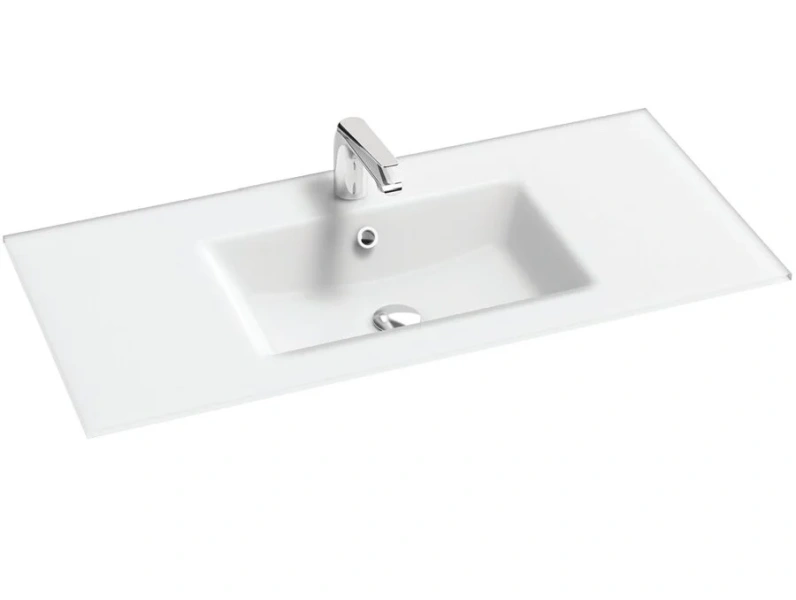 Раковина мебельная Jacob Delafon Sherwood 100 см матовый белый EB1830RU-DE1 (детальная фотография)