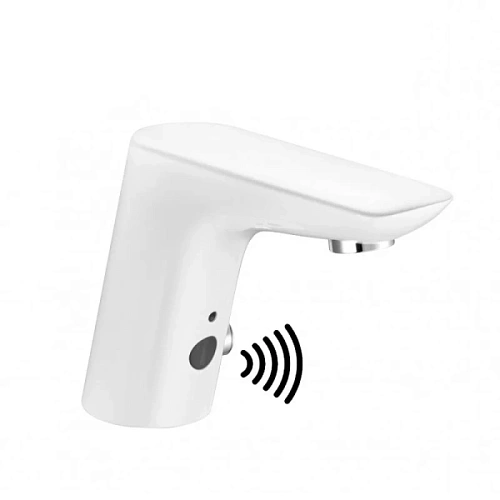 Смеситель для раковины Kludi Balance белый - фото 2