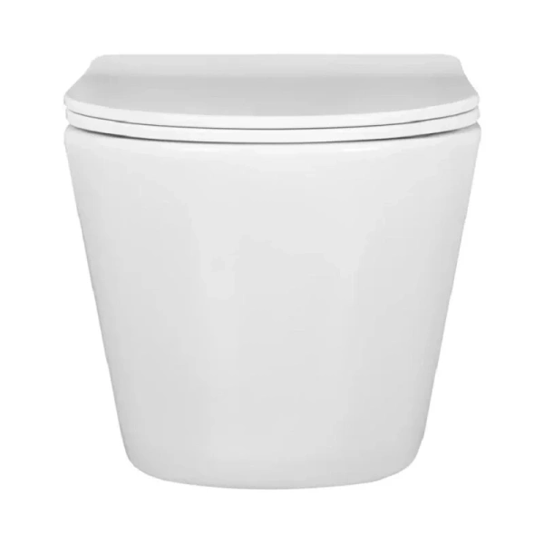 Унитаз подвесной Акватек Вега безободковый AQ1904-00 (детальная фотография), подвесные, встраиваемые