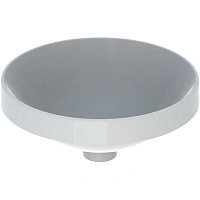 Раковина Geberit VariForm 40 см белая, без отверстия под смеситель