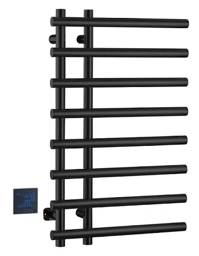 Полотенцесушитель электрический Boheme Uno 50x80 см black - фото 2