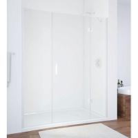 Душевая дверь профиль белый стекло прозрачное Vegas-glass